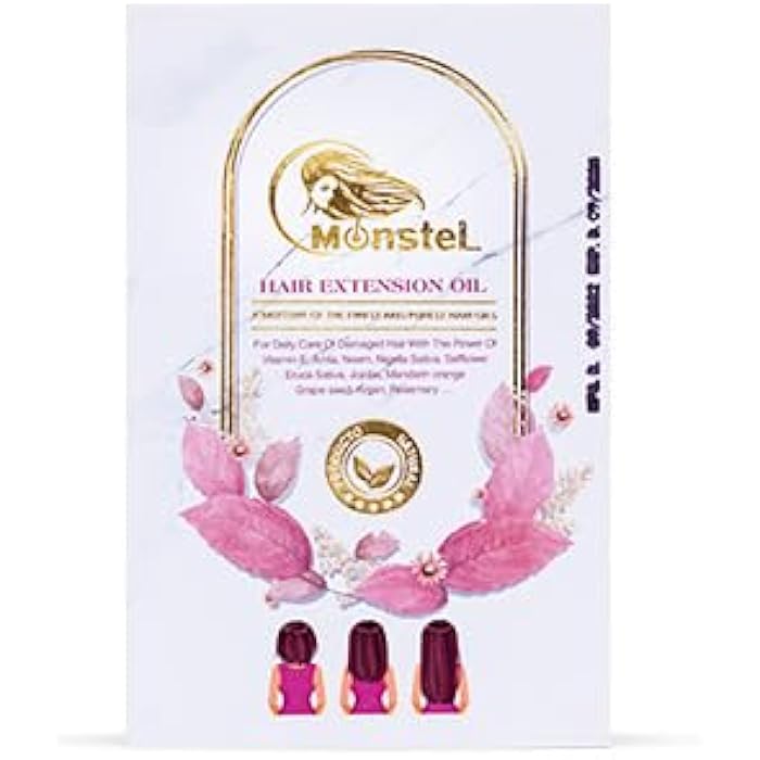 Monstel Hair Extention Oil - Elongating Oil (60Ml) - Image 5